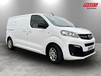 2021 vauxhall vivaro 2700 1.5d 100ps sportive h1 van van diesel manual
