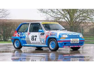 1987 renault 5 gt turbo vente aux enchères