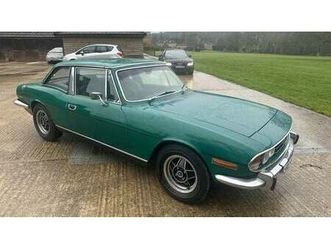 1973 rare emerald green stag just about to be fully refurbished a vendre