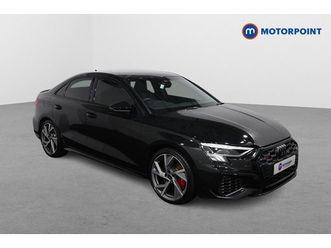 s3 tfsi black edition quattro 4dr s tronic