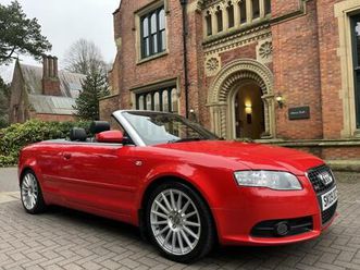 2009 audi a4 2.0 tdi s line 2dr convertible diesel manual