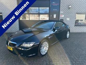 bmw 6 serie cabrio 630i high executive leder*navi*dealer-ond — bmw — marktplaats