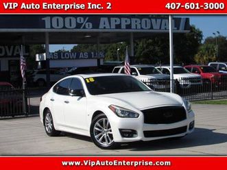 used 2018 infiniti q70 3.7 luxe