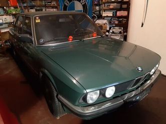 bmw e28 524td | 1. lack akaziengrün | 2. hand