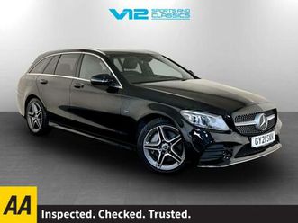 2021 mercedes-benz c class c300e amg line edition 5dr 9g-tronic estate petrol/electric automatic
