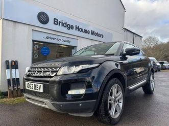 land rover range rover evoque 2.2 sd4 prestige coupe 3dr diesel manual 4wd euro 5 (start/stop) (190 ps)