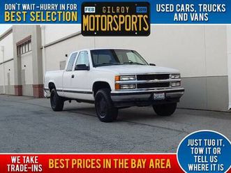 1997 chevrolet chevy c/k 1500 series k1500 silverado 2dr 4wd extended