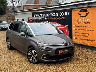 2018 citroen grand c4 picasso 1.5 bluehdi flair euro 6 (start/stop) 5dr mpv diesel manual