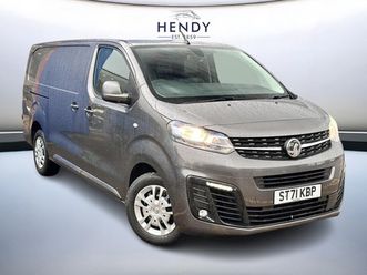 vauxhall vivaro 3100 2.0d 120ps sportive h1 van