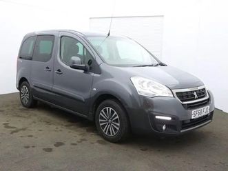 peugeot partner tepee 1.6bluehdi active mpv 5dr wav diesel manual euro 6 (s/s) (100 ps) wheelchair accessible vehicle mpv 2019, 64486 miles, £7000 - 33136981 - 