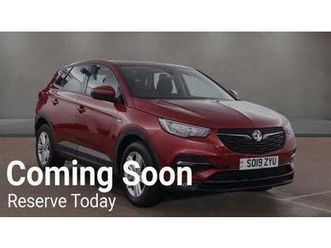 vauxhall grandland x 1.2 turbo gpf se suv 5dr petrol manual euro 6 (start/stop) (130 ps) petrol manual
