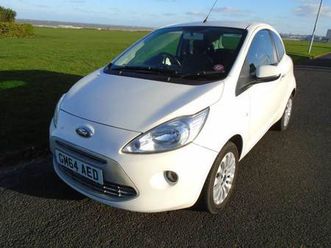 ford ka 1.2 zetec - 2015 - white (just 1 prev owner) hpi clear