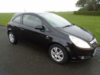 vauxhall corsa 1.2 black 2010 *low mileage* great condition