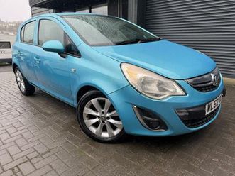 2012 vauxhall corsa 1.3 cdti ecoflex active 5dr [ac] hatchback diesel manual