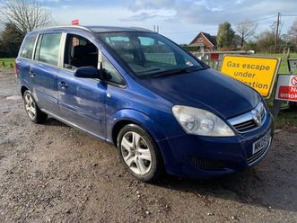 vauxhall, zafira, mpv, 2009, manual, 1910 (cc), 5 doors