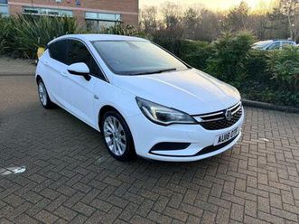 2018 vauxhall astra 1.4i turbo se hatchback 5dr petrol manual euro 6 (150 ps)