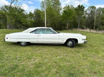 1973 cadillac eldorado convertible, turbo hydra-matic, white on white