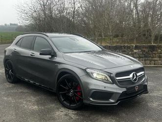 2.0 gla45 amg (premium) spds dct 4matic euro 6 (start/stop) 5dr