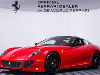 used 2011 ferrari 599 gtb fiorano gto