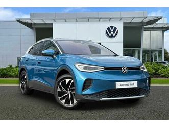 volkswagen id.4 - 210kw match pro 77kwh 5dr auto + heat pump + panoramic glass roof
