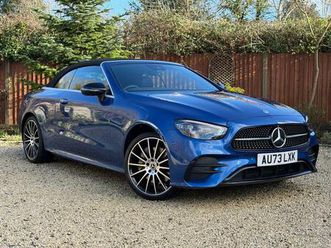 2.9 e400d amg line night edition (premium plus) cabriolet g-tronic+ 4matic euro 6 (start/stop) 2dr