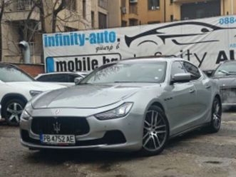 maserati ghibli sq4, подгрев, памет, алкантара, фъл! ≫ 2015 • 18 999 eur • id