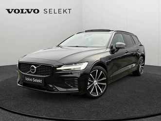 v60 ultra, t6 awd plug-in hybrid, électrique/essence, dark