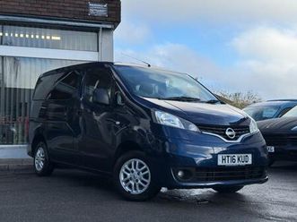 2016 nissan nv200 1.5 dci 90 acenta 5dr [7 seat] mpv diesel manual