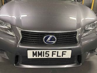 2015 lexus gs 2.5 300h luxury saloon 4dr petrol hybrid cvt saloon