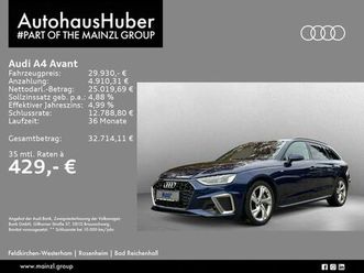 avant 40 tdi quattro s tronic s line ahk kam.
