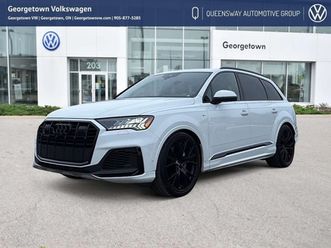 audi q7 quattro technik black optic carfax