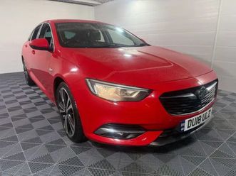 vauxhall insignia 2.0 turbo d blueinjection sri nav grand sport 5dr diesel automatic euro 6 (s/s) (170 ps) hatchback 2018, 60546 miles, £8788 - 33143701 - excha
