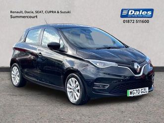 2020 renault zoe zoe 65kw i dynamique intens 5d hatchback electric automatic