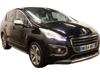 2014 peugeot 3008 2.0 hdi 163 allure 5dr auto hatchback diesel automatic