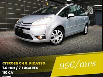 citroën c4 grand picasso 1.6 hdi exclusive