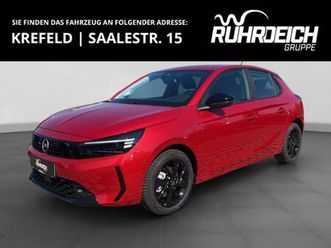 opel corsa f edition 1.2 turbo shz lhz klima led dab