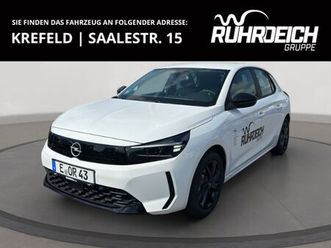 opel corsa f edition 1.2 turbo shz lhz klima led dab