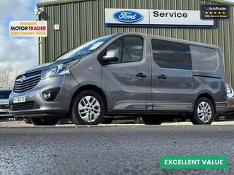 1.6 cdti 2900 biturbo ecotec limited edition nav crew van l1 h1 euro 6 (start/stop) 5dr (6 seat)