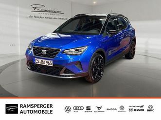 seat arona fr black edition 1.5 tsi led/assist/kamera