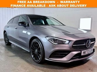 2023 72 mercedes-benz cla 1.3 cla250e 15.6kwh amg line night edition (premium plus) shooting brake 5dr petrol plug-in hybrid 8g-