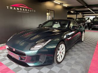 jaguar f-type cabriolet v6 3l essence suralimente 340 ch boite meca - garantie 12 mois