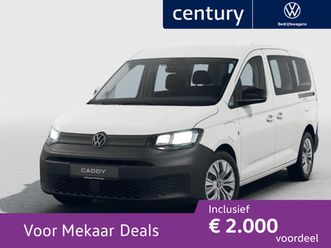 volkswagen caddy kombi maxi 1.5 ehybrid eu6 85 kw (115 pk) 2970 mm