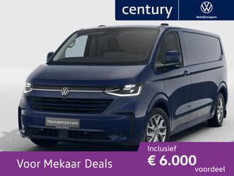 volkswagen e-transporter bulli l2 elektromotor 100 kw (136 pk) 3500 mm elek