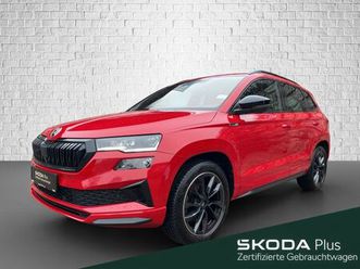 skoda karoq 2.0 tsi 4x4 dsg sportline acc dcc ahk