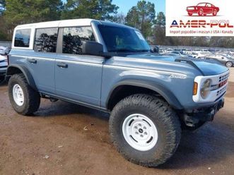 ford bronco heritage edition 2023 2.7 benzyna 315km