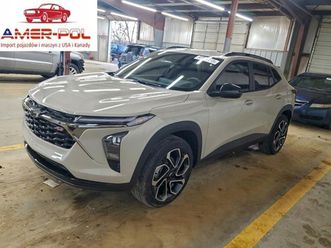 chevrolet trax 2rs 2026 1.2 benzyna 137km