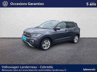 volkswagen t-cross 1.0 tsi 110ch style dsg7