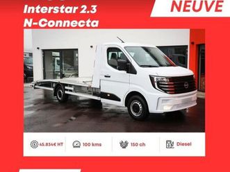 nissan interstar n-connecta 2.3 dci 150ch porte voiture neuf