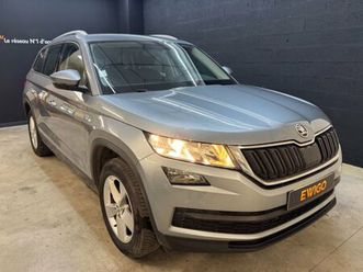 skoda kodiaq 1.4 tsi 125 active 4x2 7 places carplay attelage regulateur clim bi-zone