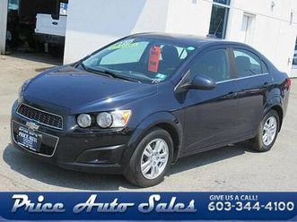 2015 chevrolet sonic lt auto 4dr sedan